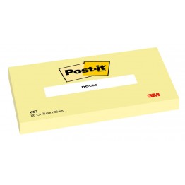Foglietti post-it Giallo Canary 657 76x102m