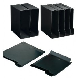 Custodia per raccoglitori A4 - 21x29,7cm d. 10cm nero