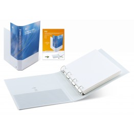 Raccoglitori personalizzabili Fly 22x30cm d.9cm bianco