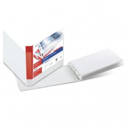Raccoglitori personalizzabili Stelvio TI A3 - 29,7x42cm d .4cm bianco