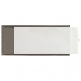 Porta etichette IES A4, 65x140mm