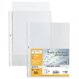 Buste forate ATLA, buccia A4 - 21x29,7cm