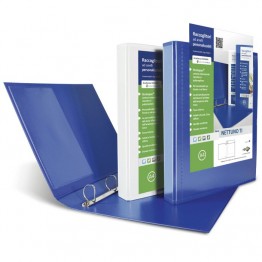 Raccoglitori personalizzabili Nettuno TI 22x30cm d. 3,5cm blu