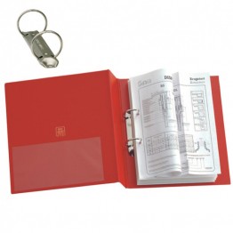 Raccoglitori Stelvio 22x30cm d. 3cm rosso