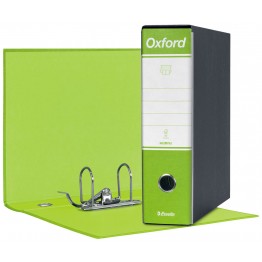 Registratore commerciale Oxford G83 d. 8cm  verde lime