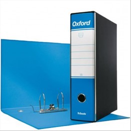 Registratore commerciale Oxford G83 d. 8cm  azzurro