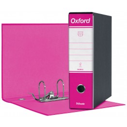Registratore commerciale Oxford G83 d. 8cm  fucsia