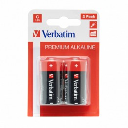 Batteria alcalina mezza torcia C Premium 1,5V
