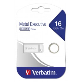 Pen Drive metal executive USB 2.0 da 16GB