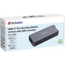 Docking station 15 porte con SSD da 256 GB inclusa