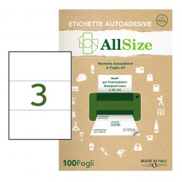 Etichette adesive in fogli A4