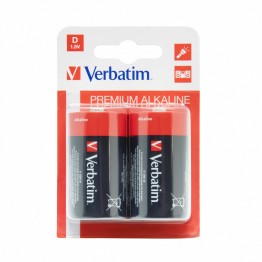Batteria alcalina torcia D Premium 1,5V