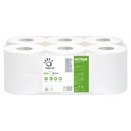 Carta igienica Biotech mini jumbo 149,85m, 405 strappi